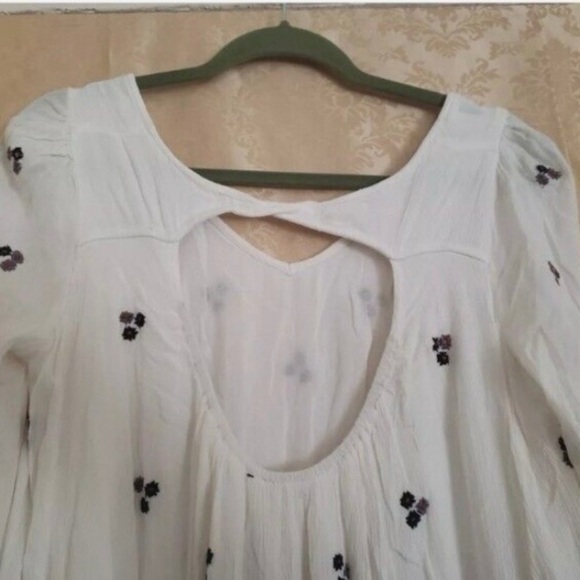 Free People Oxford Embroidery Dress/Tunic. Medium - Picture 8 of 11